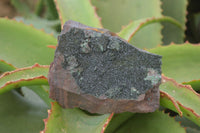 Natural Rare Copper Phosphate Libethenite Crystals On Dolomite Matrix Specimens x 2 From Congo - Toprock Gemstones and Minerals 