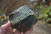 Polished Banded Green Fuchsite Quartz Points x 2 From Madagascar - Toprock Gemstones and Minerals 