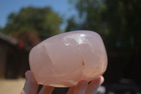 Polished Gemmy Pink Rose Quartz Standing Free Form x 1 From Ambatondrazaka, Madagascar - TopRock