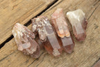 Natural Small Red Hematoid Quartz Crystals & Clusters  x 24 From Zambia - TopRock