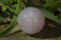 Polished Rare Star Rose Quartz Spheres x 3 From Ambatondrazaka, Madagascar - Toprock Gemstones and Minerals 