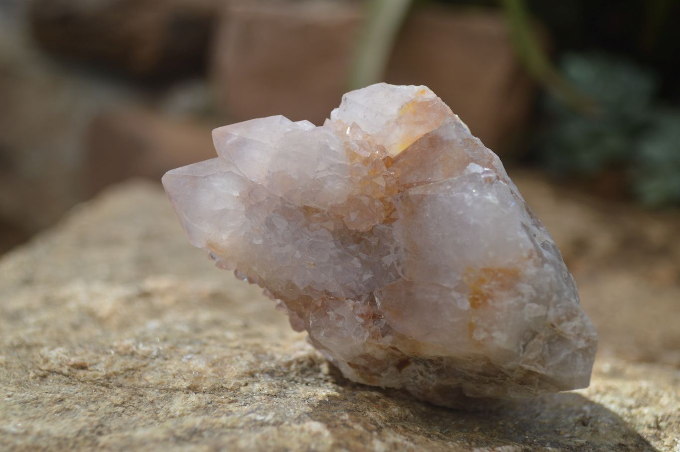 Natural Mixed Spirit Quartz Clusters x 7 From Boekenhouthoek, South Africa - Toprock Gemstones and Minerals 