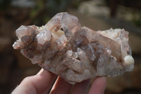 Natural Red Hematoid Quartz Clusters x 4 From Karoi, Zimbabwe - Toprock Gemstones and Minerals 