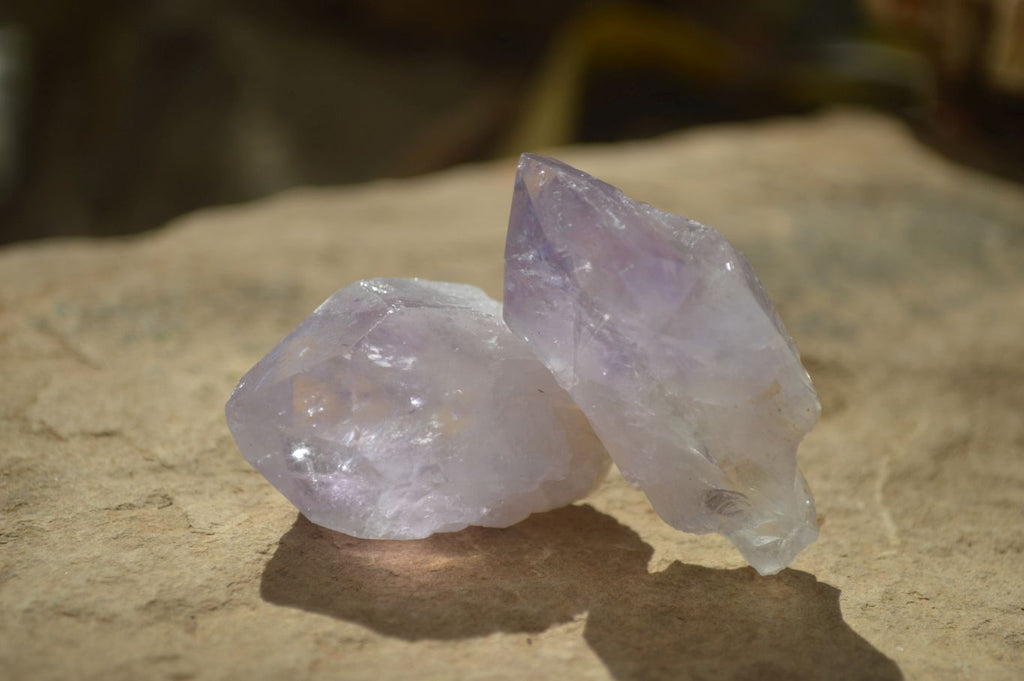 Natural Jacaranda Amethyst Crystals x 70 From Zambia - Toprock Gemstones and Minerals 