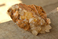Natural Golden Limonite / Lemonite Quartz Clusters  x 3 From Mwinilunga, Zambia - TopRock