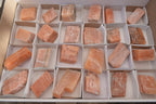 Natural New Sunset Orange Calcite Specimens  x 24 From Spitzkop, Namibia - Toprock Gemstones and Minerals 