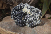Natural Schorl Black Tourmaline Specimens x 2 From Erongo, Namibia