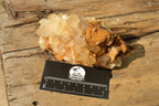 Natural Golden Limonite / Lemonite Quartz Clusters  x 3 From Mwinilunga, Zambia - TopRock