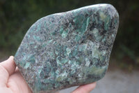Polished Large Emerald In Matrix Standing Free Form x 1 From Sandawana, Zimbabwe - Toprock Gemstones and Minerals 