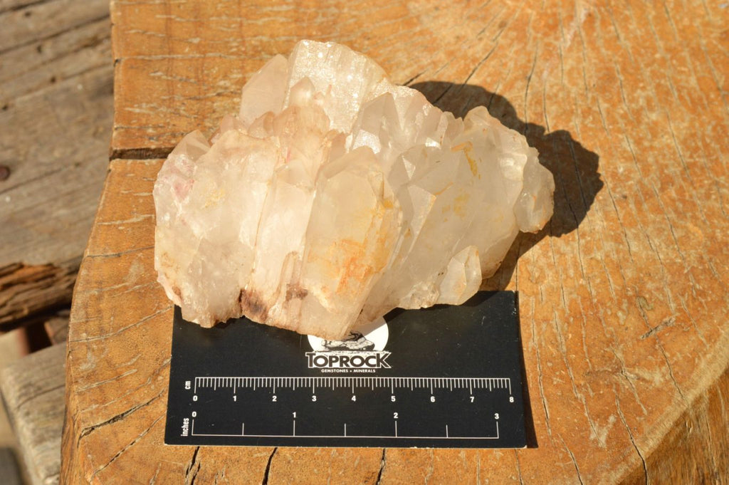 Natural Mixed Quartz Crystals & Clusters  x 13 From Madagascar - TopRock