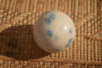 Polished Blue Spotted Spinel Quartz Spheres x 12 From Madagascar - Toprock Gemstones and Minerals 