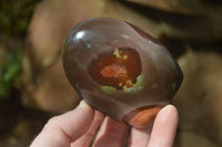 Polished Polychrome Jasper Standing Free Forms  x 6 From Mahajanga, Madagascar - Toprock Gemstones and Minerals 