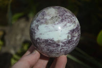 Polished Purple Lepidolite Spheres  x 3 From Madagascar - Toprock Gemstones and Minerals 
