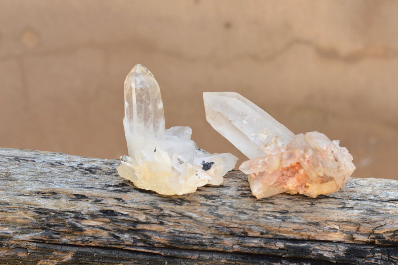 Natural Small Mixed Quartz Clusters (Mostly Intact and Semi Optic) x 35 From Mandrosonoro, Madagascar - TopRock