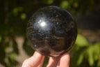 Polished Rare Iolite Spheres x 2 From Ambatofinandrahana, Madagascar - Toprock Gemstones and Minerals 