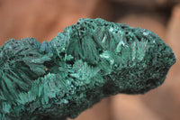 Natural Chatoyant Silky Malachite Specimens  x 3 From Kasompe, Congo - Toprock Gemstones and Minerals 