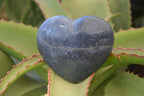 Polished Blue Lazulite Hearts  x 6 From Madagascar - Toprock Gemstones and Minerals 