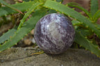 Polished Purple Lepidolite Spheres  x 3 From Madagascar - Toprock Gemstones and Minerals 