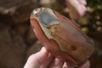 Polished Polychrome Jasper Standing Free Forms  x 6 From Mahajanga, Madagascar - Toprock Gemstones and Minerals 