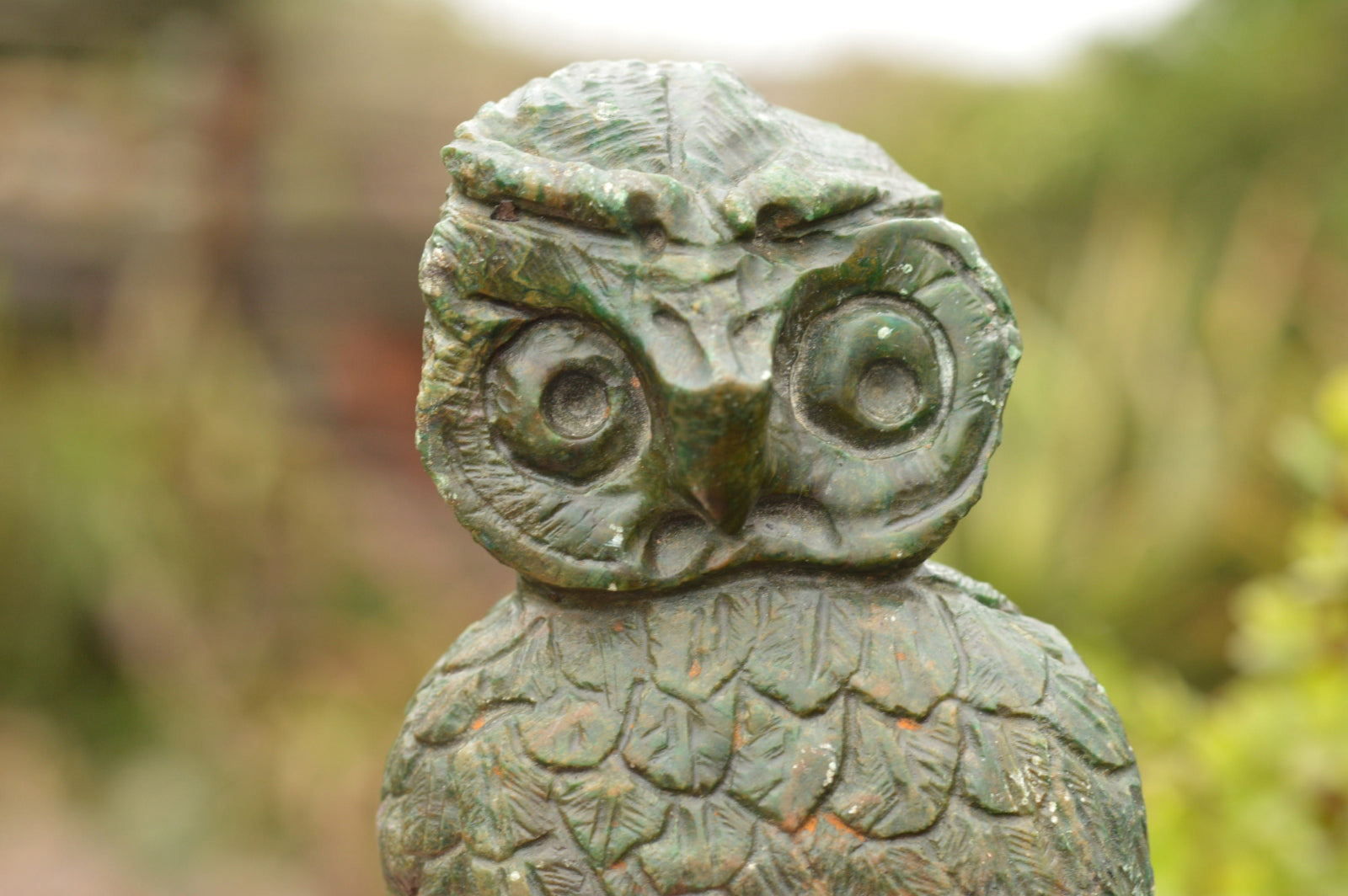 Polished Hand Carved Leopard Stone & Verdite Animal Carvings  x 2 From Zimbabwe - TopRock