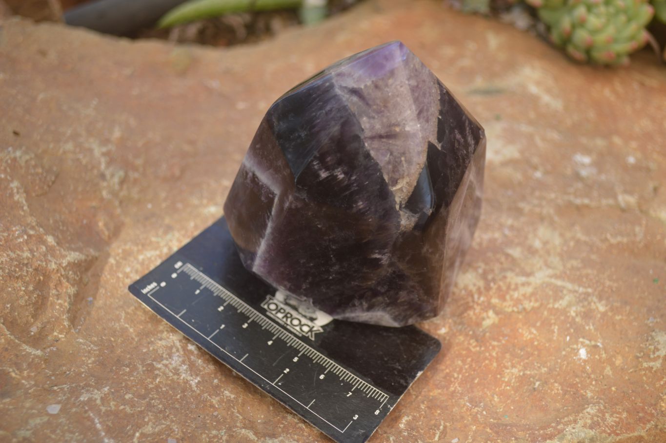 Polished  Dream Amethyst Points x 2 From Madagascar - Toprock Gemstones and Minerals 