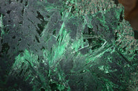 Polished  Chatoyant Silky Malachite Specimens  x 2 From Congo - Toprock Gemstones and Minerals 