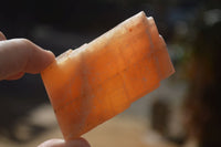 Natural New Sunset Orange Calcite Specimens  x 24 From Spitzkop, Namibia - Toprock Gemstones and Minerals 