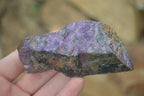 Natural Medium Purple Stichtite & Green Serpentine Cobbed Pieces  - Sold per 2 kg (10-14 pieces) - From Barberton, South Africa - TopRock