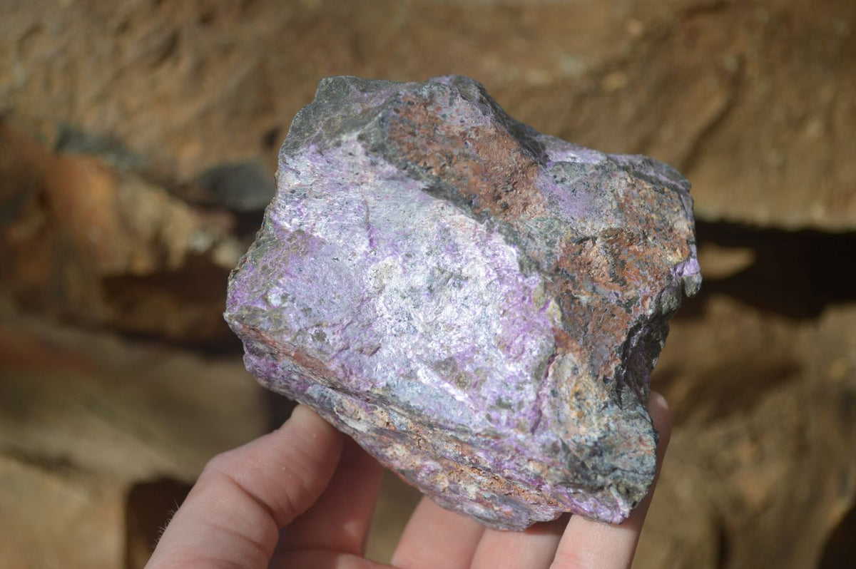 Natural Rough Stichtite & Serpentine Specimens x 3 From Barberton, South Africa - Toprock Gemstones and Minerals 