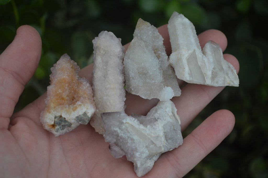 Natural Small Mixed Spirit Quartz Specimens  x 35 From Boekenhouthoek, South Africa - Toprock Gemstones and Minerals 