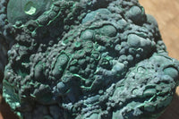 Natural Botryoidal Silky Malachite Specimens  x 5 From Congo - Toprock Gemstones and Minerals 