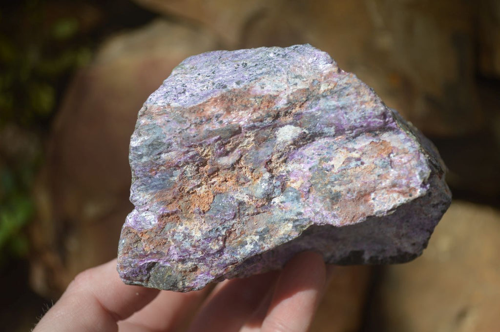 Natural Rough Stichtite & Serpentine Specimens x 3 From Barberton, South Africa - Toprock Gemstones and Minerals 