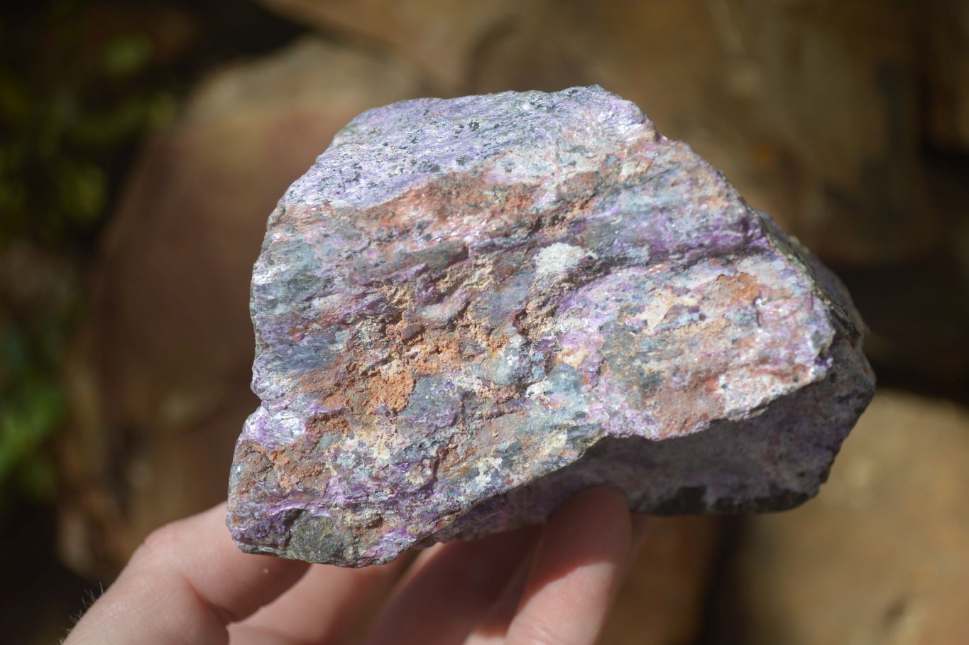 Natural Rough Stichtite & Serpentine Specimens x 3 From Barberton, South Africa - Toprock Gemstones and Minerals 
