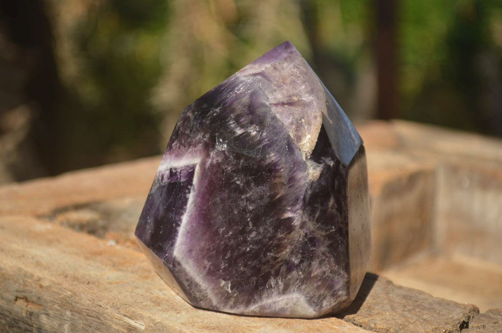 Polished  Dream Amethyst Points x 2 From Madagascar - Toprock Gemstones and Minerals 