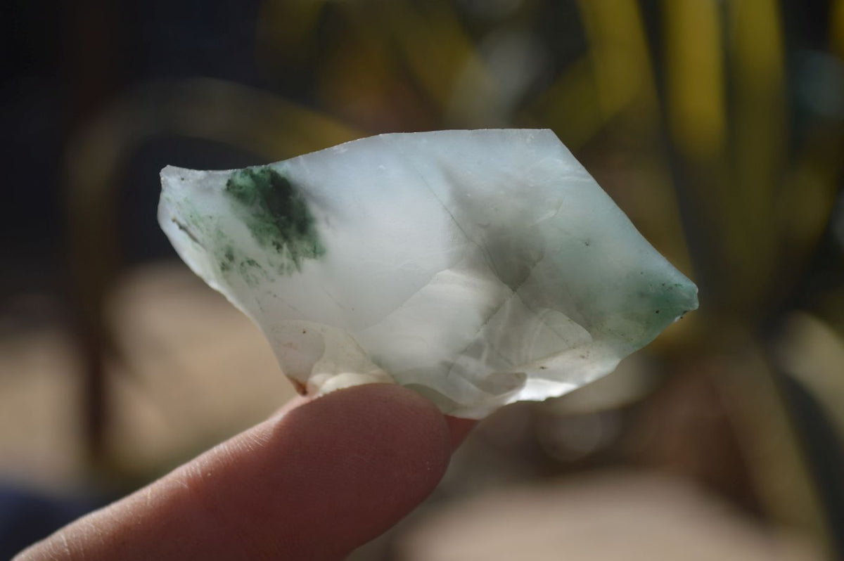 Natural Rough Green Jade Cobbed Specimens x 37 From Swaziland - Toprock Gemstones and Minerals 