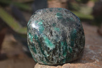 Polished Rare Emerald In Matrix Standing Free Forms  x 3 From Sandawana, Zimbabwe - Toprock Gemstones and Minerals 
