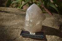 Polished Large Smokey Quartz Crystals x 2 From Angola - Toprock Gemstones and Minerals 