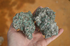 Natural Rare Emerald Mica In Matrix Cobbed Specimens x 12 From Mutoko, Zimbabwe - Toprock Gemstones and Minerals 