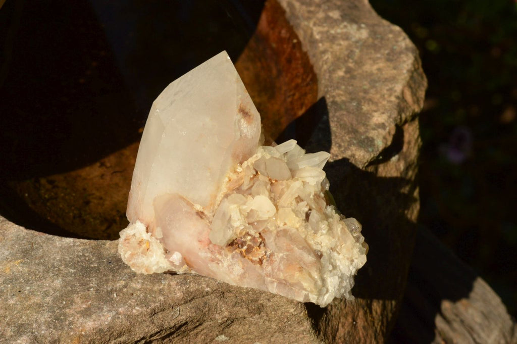 Natural Mixed Quartz Crystals & Clusters  x 13 From Madagascar - TopRock