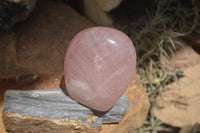 Polished Gemmy Pink Rose Quartz Standing Free Form x 1 From Ambatondrazaka, Madagascar - TopRock