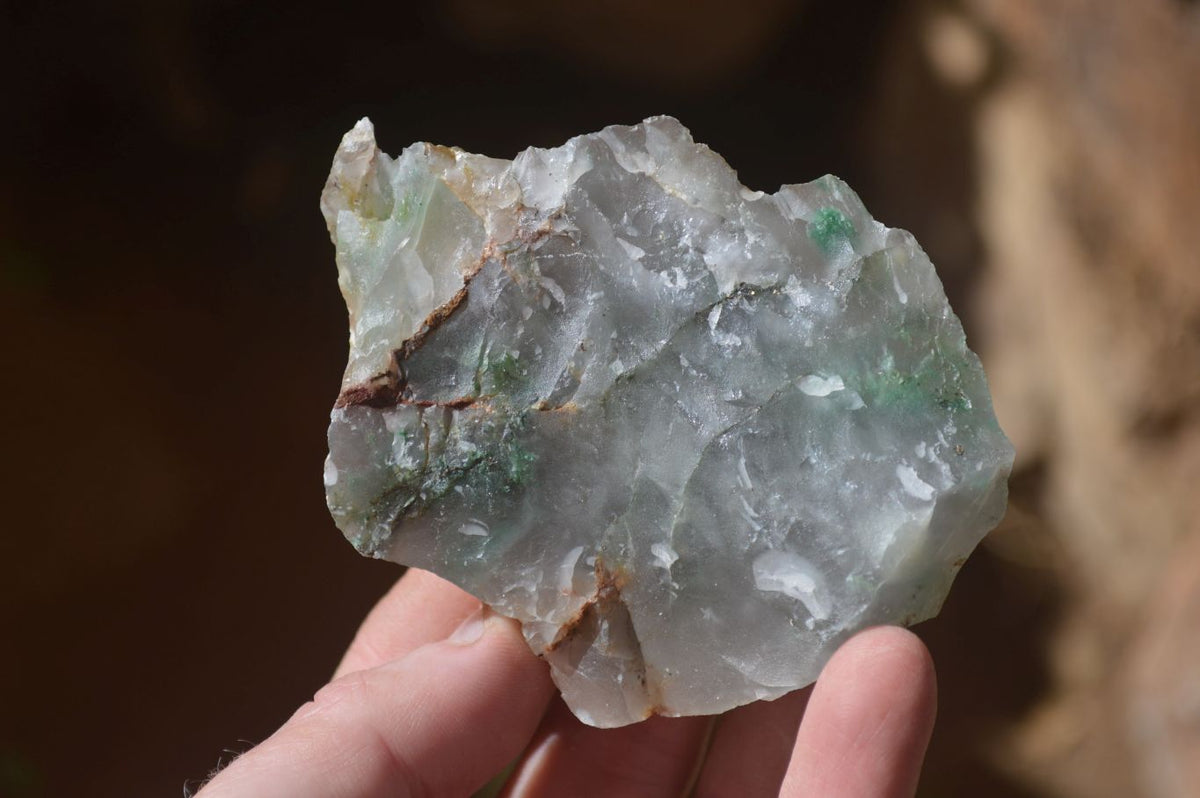 Natural Rough Green Jade Cobbed Specimens x 37 From Swaziland - Toprock Gemstones and Minerals 