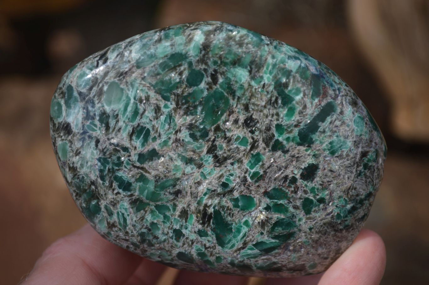 Polished Rare Emerald In Matrix Standing Free Forms  x 3 From Sandawana, Zimbabwe - Toprock Gemstones and Minerals 