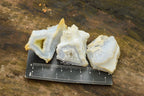 Natural Mini Etched Blue Chalcedony Specimens  x 35 From Malawi - TopRock