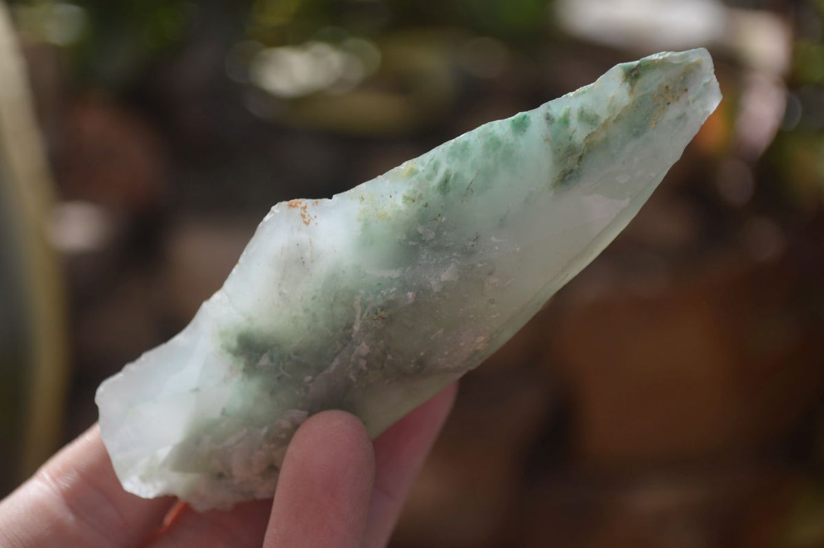 Natural Rough Green Jade Cobbed Specimens x 37 From Swaziland - Toprock Gemstones and Minerals 