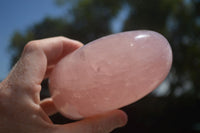 Polished Gemmy Pink Rose Quartz Standing Free Form x 1 From Ambatondrazaka, Madagascar - TopRock