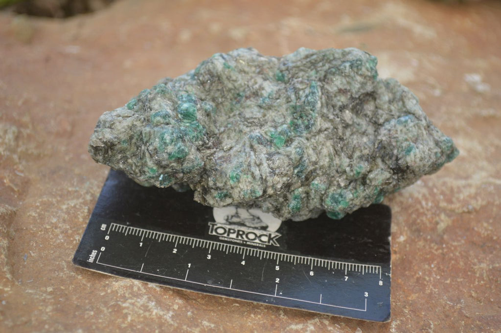 Natural Rare Emerald Mica In Matrix Cobbed Specimens x 12 From Mutoko, Zimbabwe - Toprock Gemstones and Minerals 