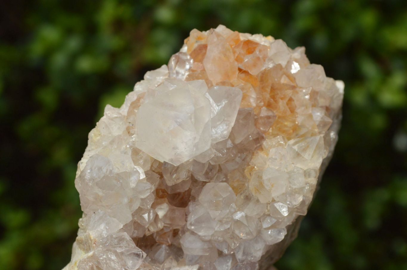 Natural White Spirit Quartz Clusters x 4 From Southern Africa - TopRock