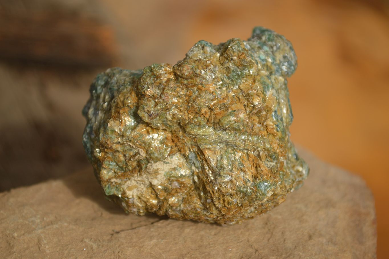 Natural Rare Emerald Mica In Matrix Cobbed Specimens x 12 From Mutoko, Zimbabwe - Toprock Gemstones and Minerals 