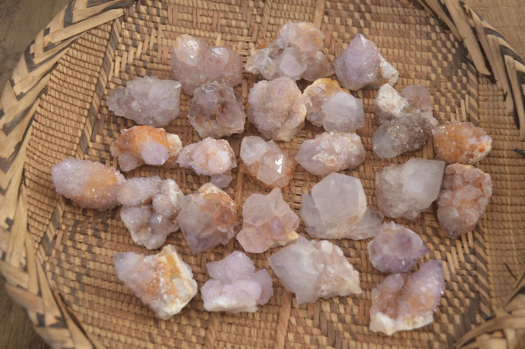 Natural Small Spirit Amethyst Quartz Crystals x 70 From Boekenhouthoek, South Africa - Toprock Gemstones and Minerals 