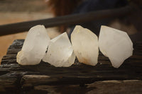 Natural Large Clear / White Quartz Crystals  x 12 From Madagascar - Toprock Gemstones and Minerals 